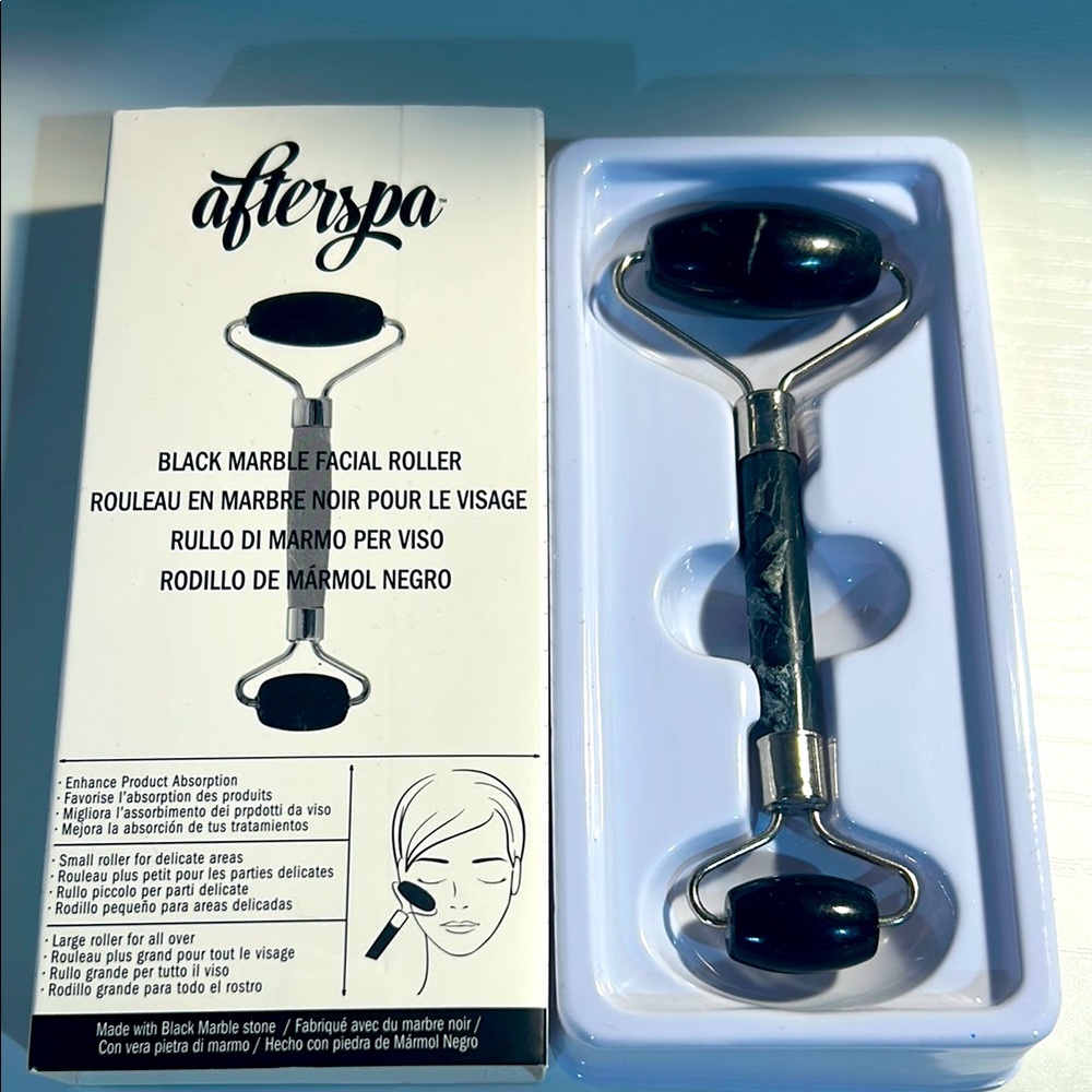 Afterspa Black Marble Facial Roller